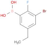 Boronic acid, B-(3-bromo-5-ethyl-2-fluorophenyl)-