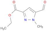 1H-Pyrazole-3-carboxylic acid, 5-formyl-1-methyl-, ethyl ester