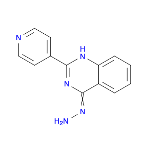 Quinazoline, 4-hydrazinyl-2-(4-pyridinyl)-