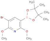 Pyridine, 3-bromo-2,6-dimethoxy-5-(4,4,5,5-tetramethyl-1,3,2-dioxaborolan-2-yl)-