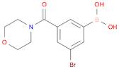 Boronic acid, B-[3-bromo-5-(4-morpholinylcarbonyl)phenyl]-