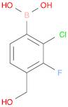 Boronic acid, B-[2-chloro-3-fluoro-4-(hydroxymethyl)phenyl]-