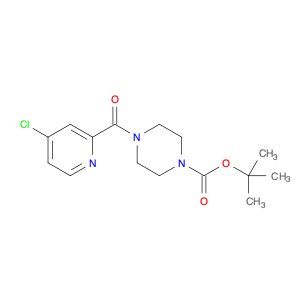 1,1-Dimethylethyl 4-[(4-chloro-2-pyridinyl)carbonyl]-1-piperazinecarboxylate