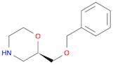 Morpholine, 2-[(phenylmethoxy)methyl]-, (2R)-