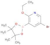 Pyridine, 5-bromo-2-ethoxy-3-(4,4,5,5-tetramethyl-1,3,2-dioxaborolan-2-yl)-