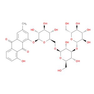 1-[(O-β-D-Glucopyranosyl-(1→3)-O-β-D-glucopyranosyl-(1→6)-β-D-glucopyranosyl)oxy]-8-hydroxy-3-meth…
