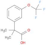 Benzeneacetic acid, α,α-dimethyl-3-(trifluoromethoxy)-