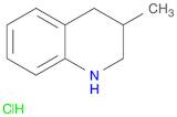 Quinoline, 1,2,3,4-tetrahydro-3-methyl-, hydrochloride (1:1)