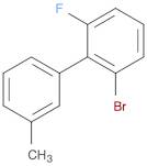 1,1′-Biphenyl, 2-bromo-6-fluoro-3′-methyl-