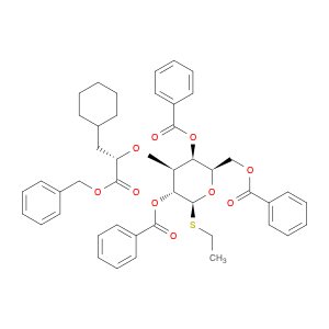 β-D-Galactopyranoside, ethyl 3-O-[(1S)-1-(cyclohexylmethyl)-2-oxo-2-(phenylmethoxy)ethyl]-1-thio-,…