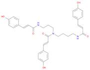 2-Propenamide, 3-(4-hydroxyphenyl)-N-[4-[[(2E)-3-(4-hydroxyphenyl)-1-oxo-2-propen-1-yl]amino]butyl…