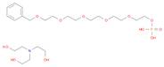 2,5,8,11,14-Pentaoxahexadecan-16-ol, 1-phenyl-, dihydrogen phosphate, compd. with 2,2′,2′′-nitrilo…