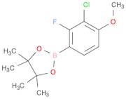 1,3,2-Dioxaborolane, 2-(3-chloro-2-fluoro-4-methoxyphenyl)-4,4,5,5-tetramethyl-