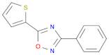 1,2,4-Oxadiazole, 3-phenyl-5-(2-thienyl)-