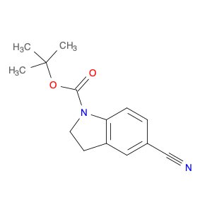 1H-Indole-1-carboxylic acid, 5-cyano-2,3-dihydro-, 1,1-dimethylethyl ester