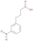 Benzenebutanoic acid, 3-nitro-