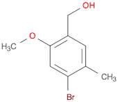 Benzenemethanol, 4-bromo-2-methoxy-5-methyl-