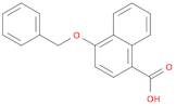 1-Naphthalenecarboxylic acid, 4-(phenylmethoxy)-