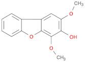 3-Dibenzofuranol, 2,4-dimethoxy-