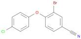 3-Bromo-4-(4-chlorophenoxy)-benzonitrile