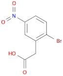 Benzeneacetic acid, 2-bromo-5-nitro-