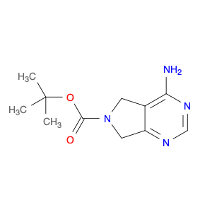 6H-Pyrrolo[3,4-d]pyrimidine-6-carboxylic acid, 4-amino-5,7-dihydro-, 1,1-dimethylethyl ester