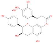 2H,8H-Benzo[1,2-b:3,4-b′]dipyran-8-one, 2,10-bis(3,4-dihydroxyphenyl)-3,4,9,10-tetrahydro-3,5-dihy…