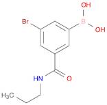 Boronic acid, B-[3-bromo-5-[(propylamino)carbonyl]phenyl]-