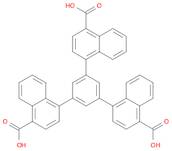 1-Naphthalenecarboxylic acid, 4,4′,4′′-(1,3,5-benzenetriyl)tris-