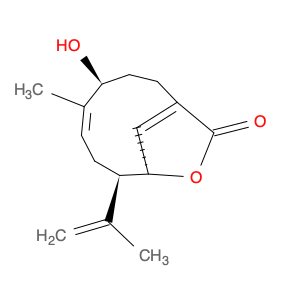 (4S,5E,8R,9R)-4-Hydroxy-5-methyl-8-(1-methylethenyl)-10-oxabicyclo[7.2.1]dodeca-5,12-dien-11-one