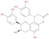 2H,8H-Benzo[1,2-b:3,4-b′]dipyran-8-one, 2,10-bis(3,4-dihydroxyphenyl)-3,4,9,10-tetrahydro-3,5-di...