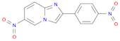 Imidazo[1,2-a]pyridine, 6-nitro-2-(4-nitrophenyl)-