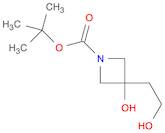 1-Azetidinecarboxylic acid, 3-hydroxy-3-(2-hydroxyethyl)-, 1,1-dimethylethyl ester