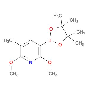 Pyridine, 2,6-dimethoxy-3-methyl-5-(4,4,5,5-tetramethyl-1,3,2-dioxaborolan-2-yl)-