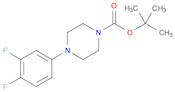 1-Piperazinecarboxylic acid, 4-(3,4-difluorophenyl)-, 1,1-dimethylethyl ester