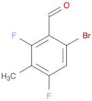 Benzaldehyde, 6-bromo-2,4-difluoro-3-methyl-