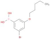 Boronic acid, B-[3-bromo-5-(pentyloxy)phenyl]-