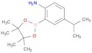 Benzenamine, 4-(1-methylethyl)-2-(4,4,5,5-tetramethyl-1,3,2-dioxaborolan-2-yl)-