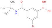 Boronic acid, B-[3-bromo-5-[[(1,1-dimethylethyl)amino]carbonyl]phenyl]-