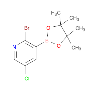 Pyridine, 2-bromo-5-chloro-3-(4,4,5,5-tetramethyl-1,3,2-dioxaborolan-2-yl)-