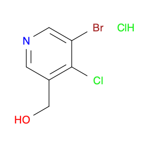 3-Pyridinemethanol, 5-bromo-4-chloro-, hydrochloride (1:1)