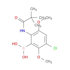Boronic acid, [3-chloro-6-[(2,2-dimethyl-1-oxopropyl)amino]-2,5-dimethoxyphenyl]-