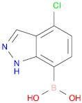 Boronic acid, B-(4-chloro-1H-indazol-7-yl)-