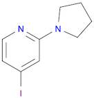 Pyridine, 4-iodo-2-(1-pyrrolidinyl)-