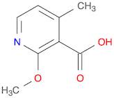 3-Pyridinecarboxylic acid, 2-methoxy-4-methyl-