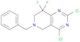 Pyrido[4,3-d]pyrimidine, 2,4-dichloro-8,8-difluoro-5,6,7,8-tetrahydro-6-(phenylmethyl)-