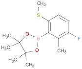 1,3,2-Dioxaborolane, 2-[3-fluoro-2-methyl-6-(methylthio)phenyl]-4,4,5,5-tetramethyl-