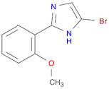 1H-Imidazole, 5-bromo-2-(2-methoxyphenyl)-