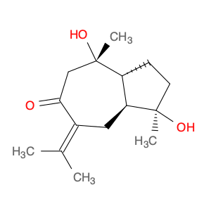 6(1H)-Azulenone, octahydro-1,4-dihydroxy-1,4-dimethyl-7-(1-methylethylidene)-, (1R,3aR,4S,8aS)-