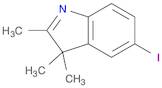 3H-Indole, 5-iodo-2,3,3-trimethyl-